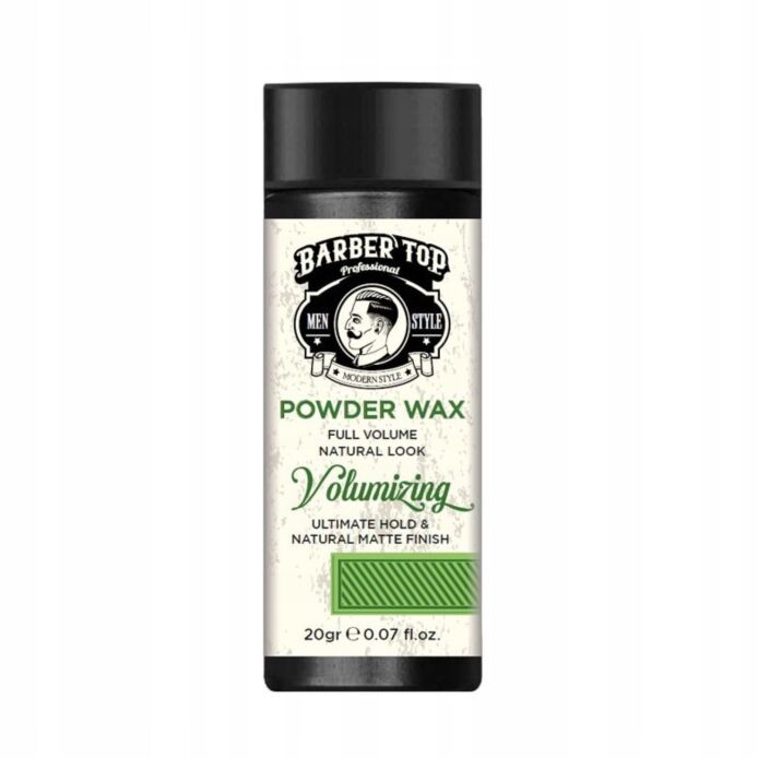 Barber TOP Wosk pudrowy Volume Zielony 20 g