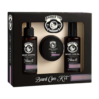 BARBER TOP Zestaw Beard Care KIT do brody