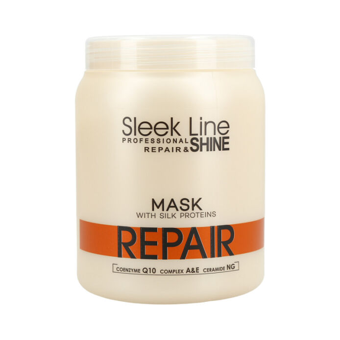 Stapiz Sleek Line Repair Maska z jedwabiem do włosów suchych, 1000ml