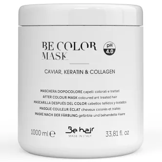 BE HAIR BE COLOR Odżywcza maska z kawiorem, keratyną 1000ml