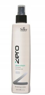 SILKY ZERO GLAZE SHAPE NABŁYSZCZAJĄCY WŁOSY FLUID NIE OBCIĄŻA WYGŁADZA 250M