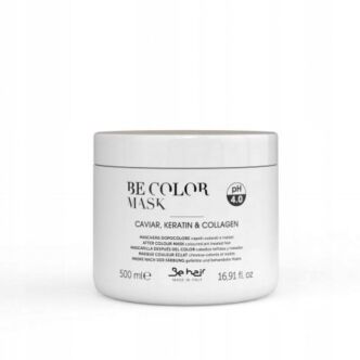 BE HAIR BE COLOR Odżywcza maska z kawiorem, keratyną 500ml