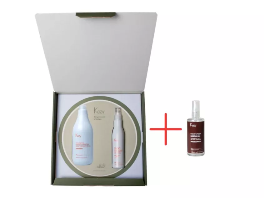 KEZY Pizza box coconut + absolute + Macadamia oil