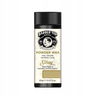Barber TOP Wosk pudrowy Strong Gold 20 g