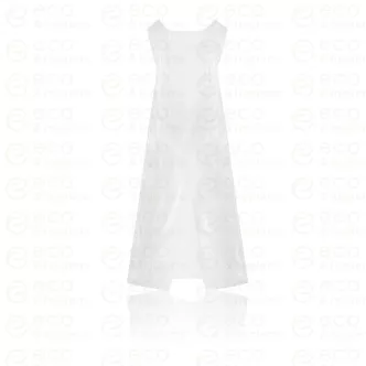 Fartuch medyczny jednorazowy foliowy (Premium ROLKA) 90cm x 115cm/13 my 50 sztuk