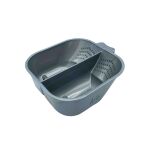 ARTE TOOLS miska podwójna kwadratowa popielata - 3