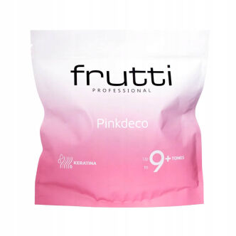 FRUTTI Pinkdeco Rozjaśniacz 9 tonów z keratyną 500g