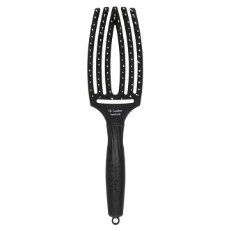 Szczotka Olivia Garden Fingerbrush Combo Medium BLACK