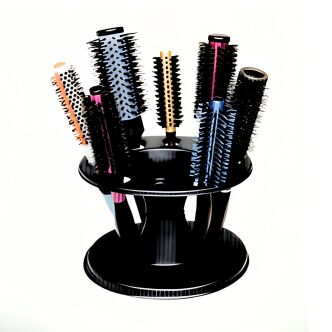 ARTE TOOLS – Stojak na szczotki i narzędzia fryzjerskie (8 otworów)