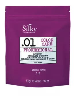 Silky NEVER YELLOW BLEACHING ROZJAŚNIACZ  Mocny 9 Ton 500 gr