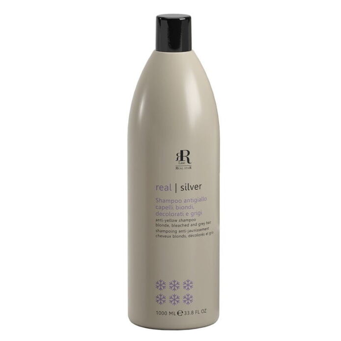 RR LINE SILVER STAR Violet Anti-yellow Shampoo - Szampon niwelujący żółte refleksy do włosów blond 1000ml