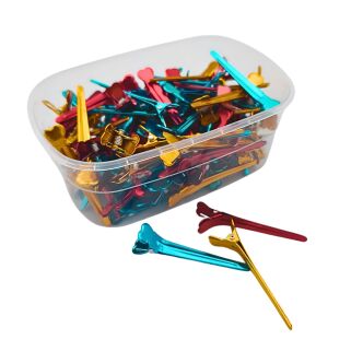 ARTE TOOLS Klipsy Pojedyncze kolorowe 54 mm – 100 szt./kpl.