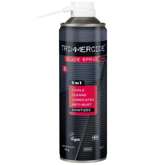 TRIMMERCIDE PREPARAT PIELĘGNUJĄCY DO MASZYNEK SPRAY 5W1 PLUS+ 425 G
